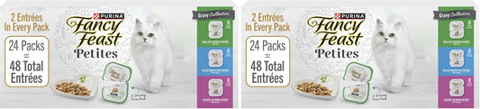 Fancy-Feast-Purina-Gourmet-Wet-Cat-Food-Variety-Package,Petites-Gravy-Collection,Break-Apart-tubs,96-Servings-2010