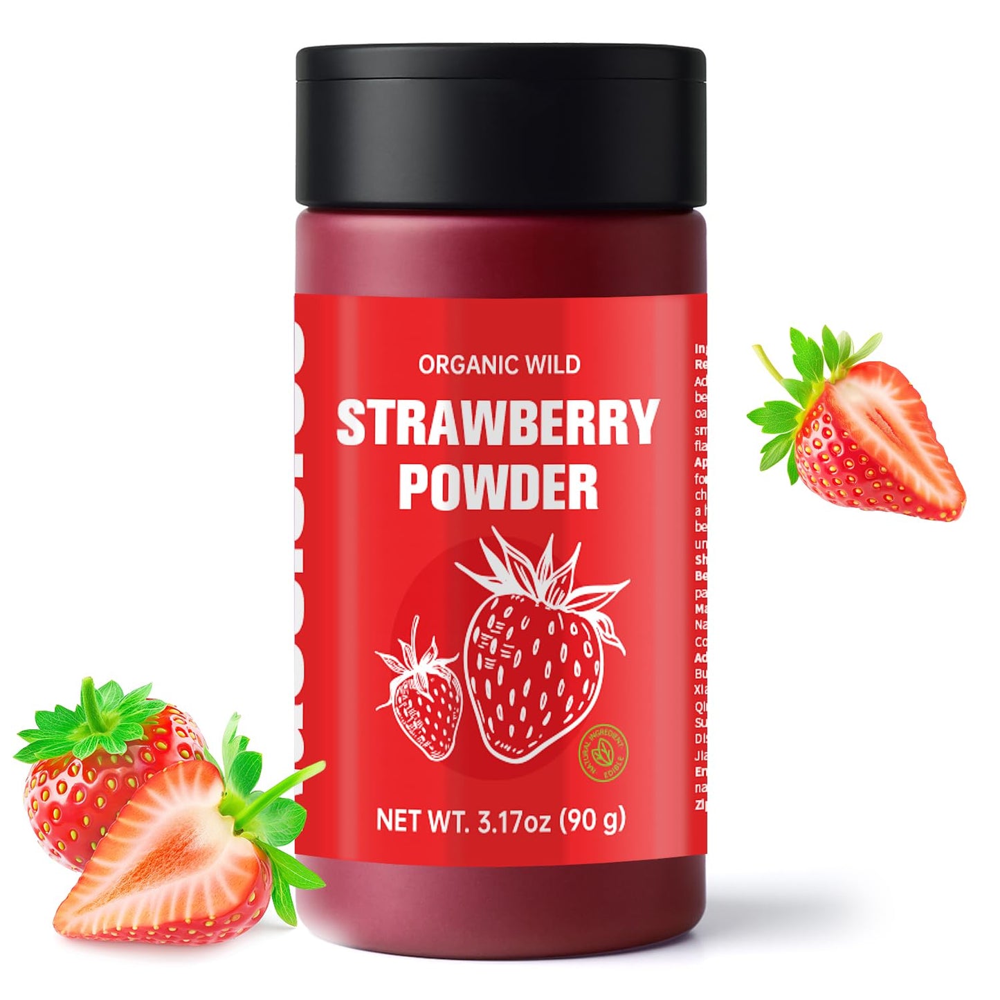 1-Organic-Freeze-Dried-Strawberry-Powder-(3.17oz)-|-No-Sugar-Added:-Gluten-Free-Vegan-Coloring-Seasoning-379