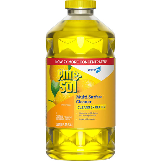 Pine-Sol-Multi-Surface-Cleaner,-CloroxPro,-2x-Concentrated-Formula,-Lemon-Fresh,-80-5480