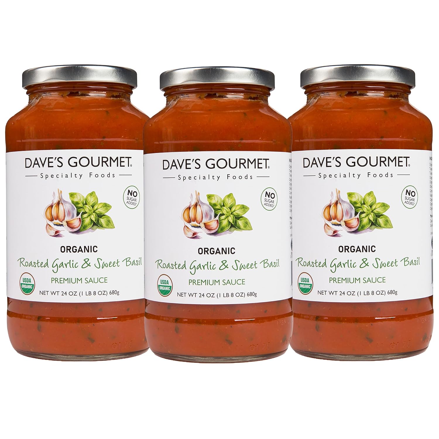 Dave's-Gourmet-Organic-Roasted-Garlic-&-Sweet-Basil-Pasta-Sauce,-24-oz-208