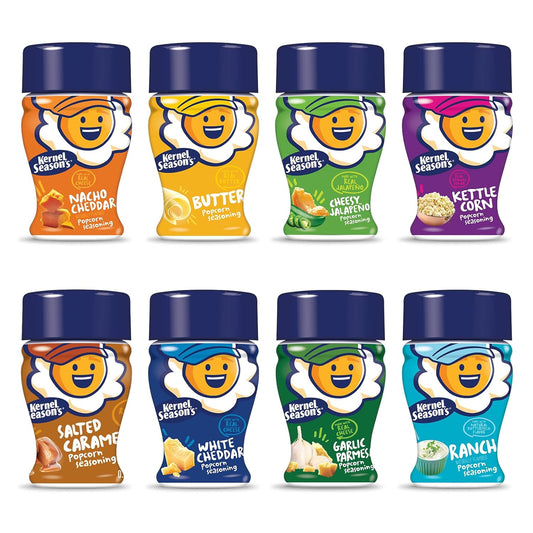 Kernel-Season's-Popcorn-Seasoning-Mini-Jars-Variety-Pack,-0.9-Ounce-(Pack-of-2173