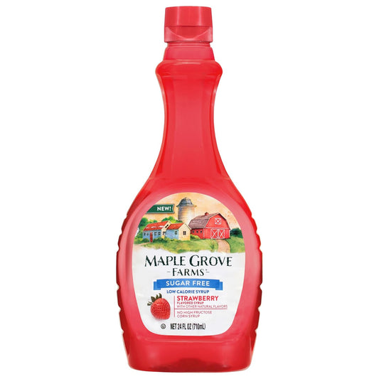 Maple-Grove-Farms-Sugar-Free-Strawberry-Flavored-Pancake-Syrup,-24-Ounce-----------2034