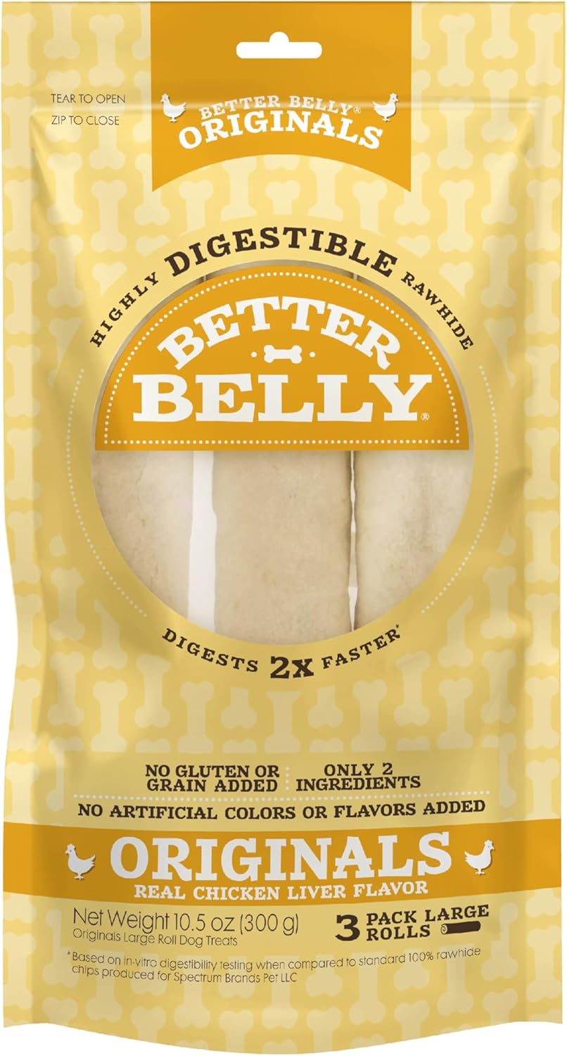 Better-Belly-Highly-Digestible-Rawhide-Large-Roll-ChewS,-3-Count-(Pack-1)-2563