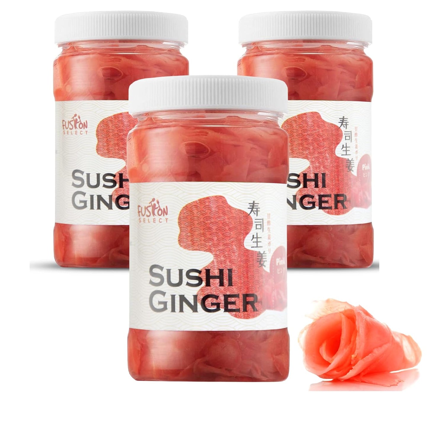 Fusion-Select-3-Packs-Pink-Sushi-Ginger---Natural-Sliced-Gari,-Pickled-709