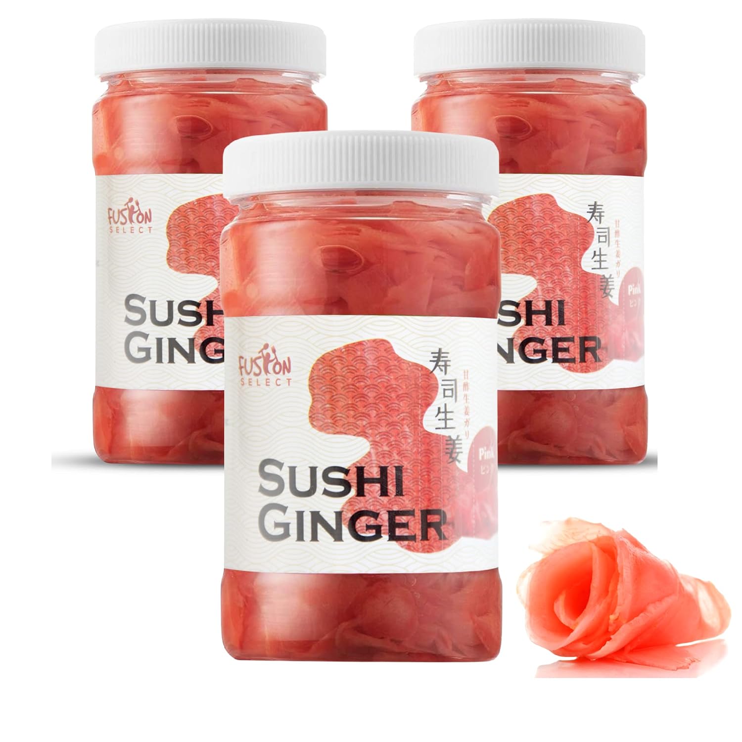 Fusion-Select-3-Packs-Pink-Sushi-Ginger---Natural-Sliced-Gari,-Pickled-709