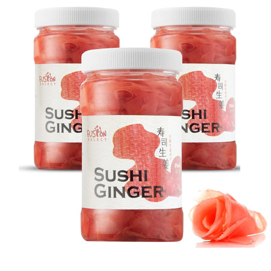 Fusion-Select-3-Packs-Pink-Sushi-Ginger---Natural-Sliced-Gari,-Pickled-709