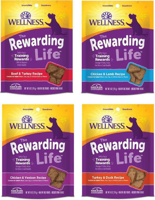 Wellness-Wellbites-Natural-Grain-Free-Soft-Dog-Treats,-4-Flavor-(-Beef-Turkey-22