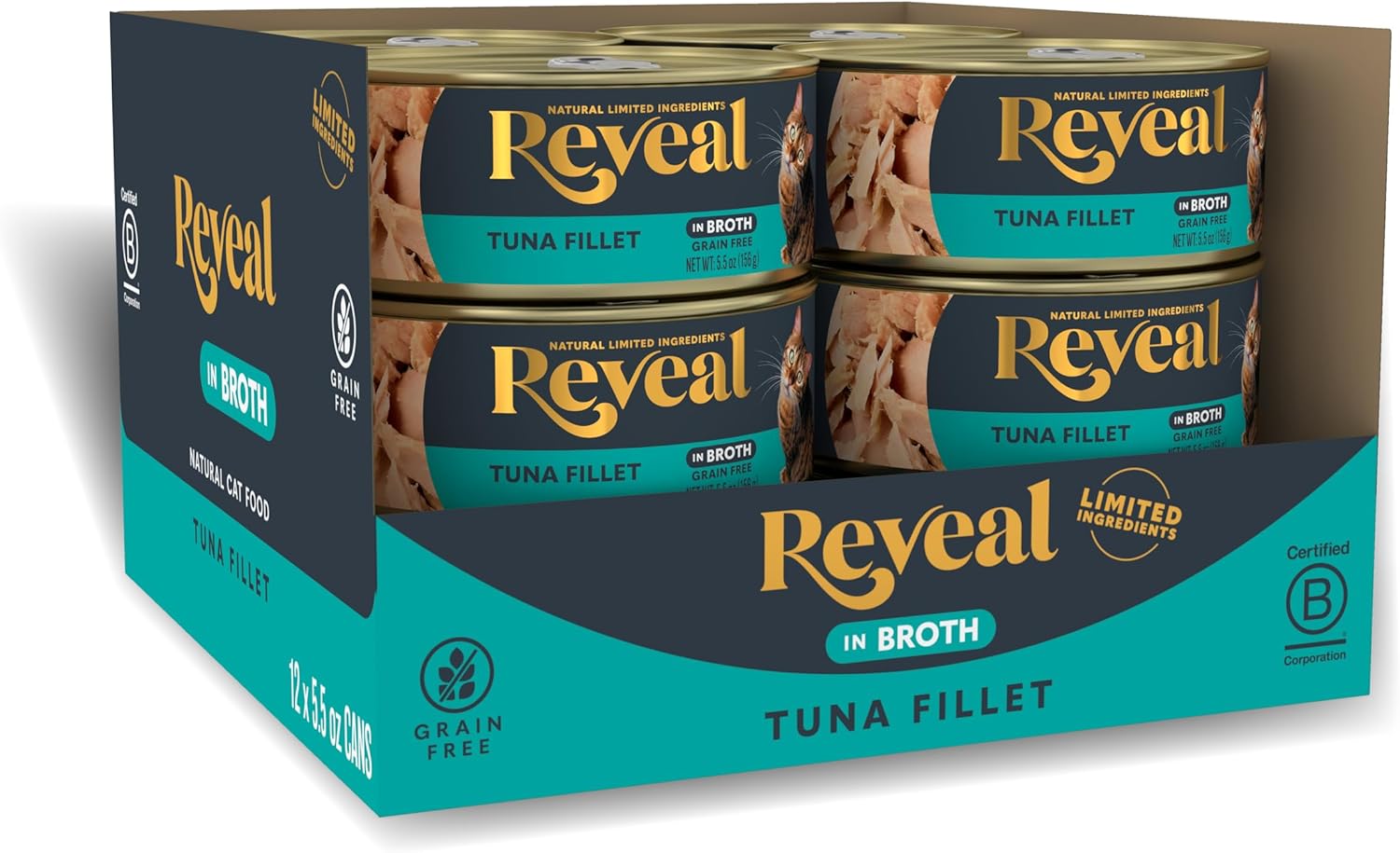 Reveal-Natural-Wet-Canned-Cat-Food,-Limited-and-Natural-Ingredients,-Grain-High-with-Artificial1387