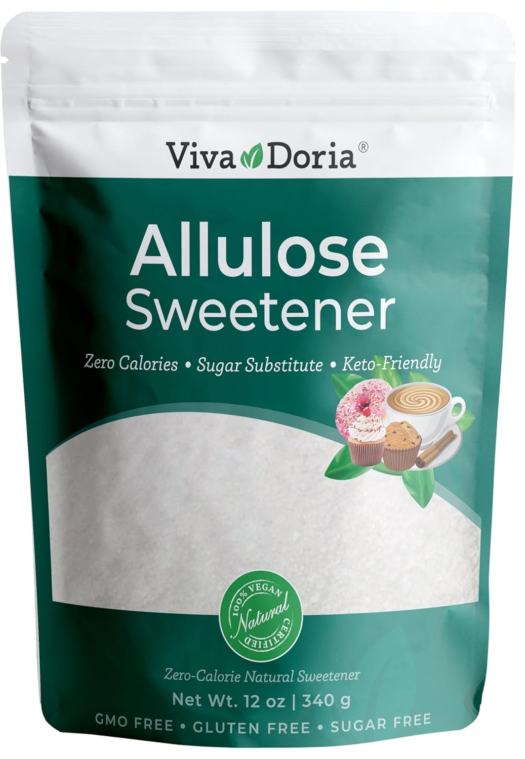 Viva-Doria-Allulose-Sweetener,-12-Oz-(340g)-|-Zero-Calorie-Sugar-Substitute-Great-Coffee,-2167