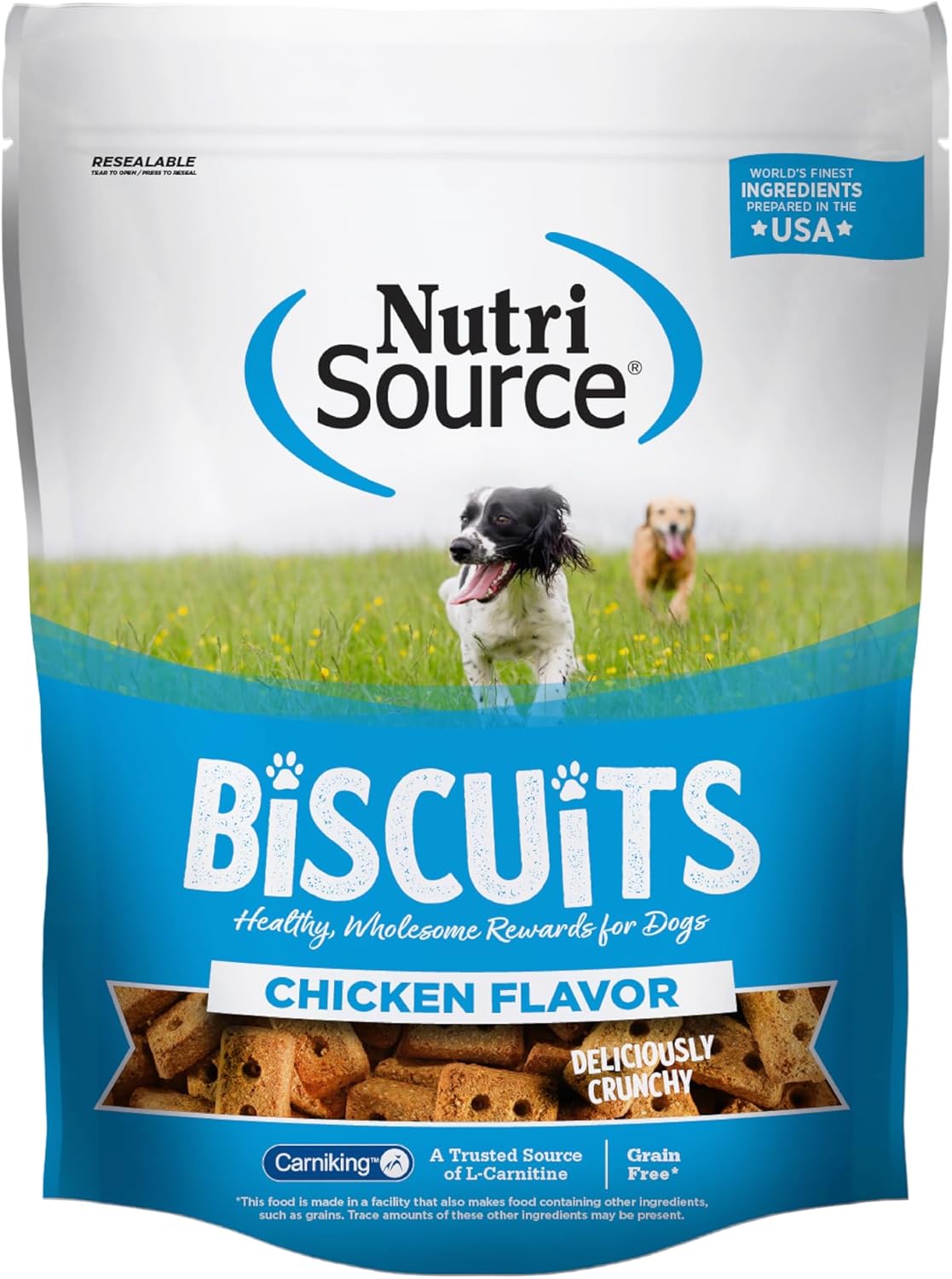 Grain-Free-Dog-Treats,-Chicken-Biscuits,-14oz-----725