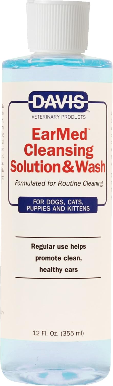 Davis-EW12-EarMed-Pet-Cleansing-Solution-&-Wash,-12-oz----763