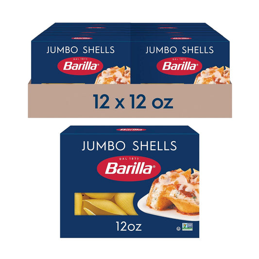 Barilla-Jumbo-Shells-Pasta,-12-oz.-Box-(Pack-of---661