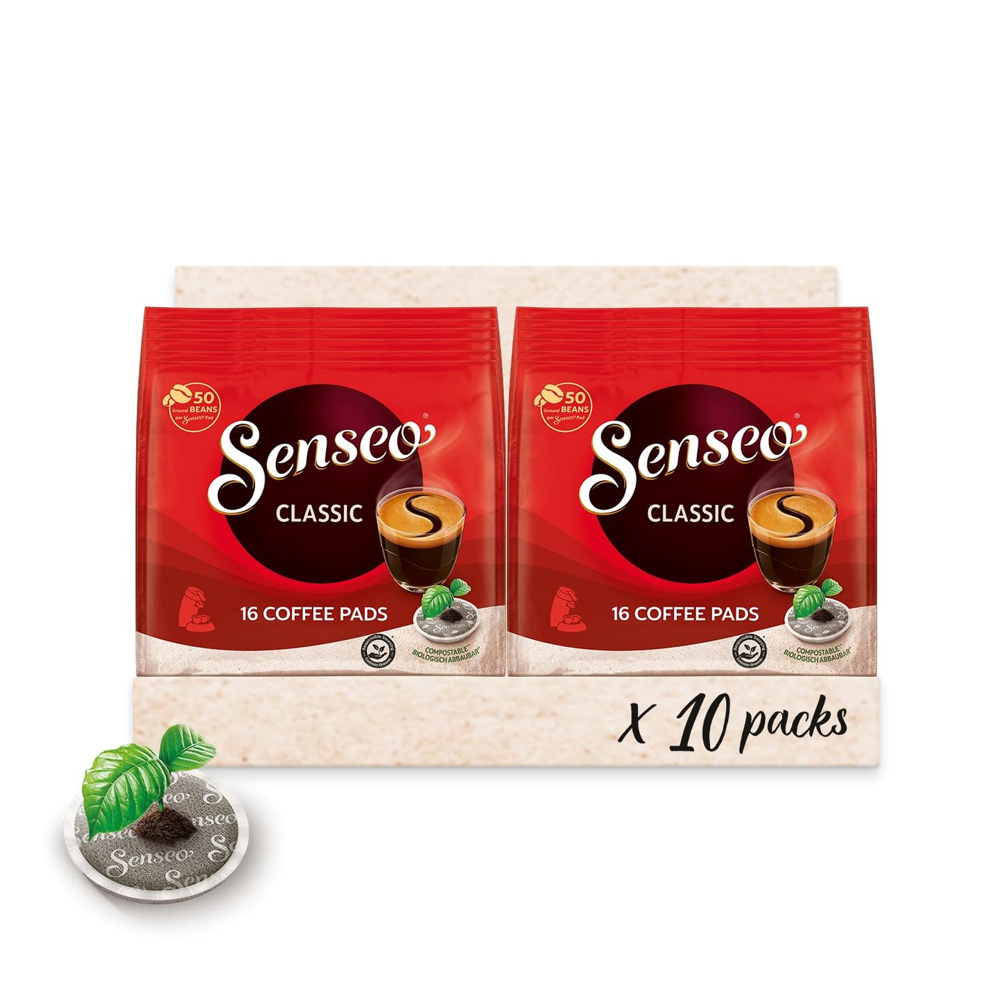 Senseo-Classic-Medium-Roast-Coffee-Pods,-Single-Serve-Pods-Bulk-Pack-for-Senseo-924