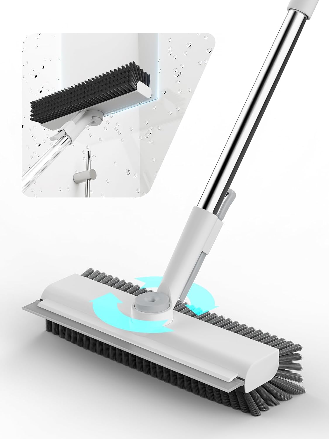 Floor-Scrub-Brush-with-Long-Handle,-3-in-1-Scrape-3786