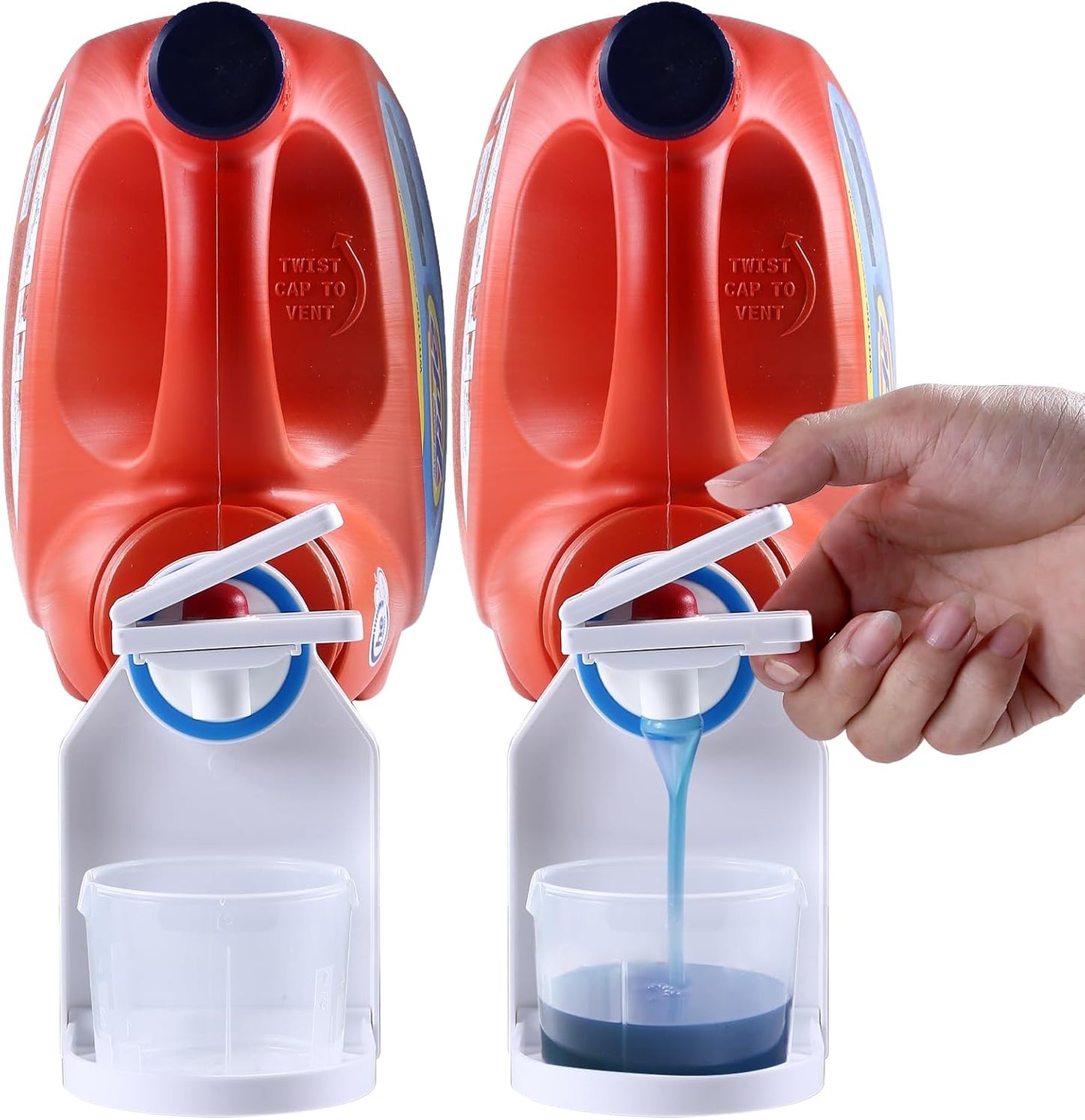 [2-Pack]-Laundry-Detergent-Dispenser-Cup-Holder-&-Nozzle-Force-Saving-Switch,-Soap-919