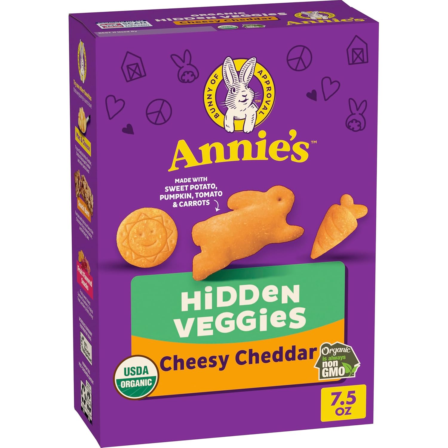Annie's-Organic-Cheesy-Cheddar-Crackers-with-Hidden-Veggies,-7.5-oz-|--Made-with-Sweet-Pumpkin,-2176