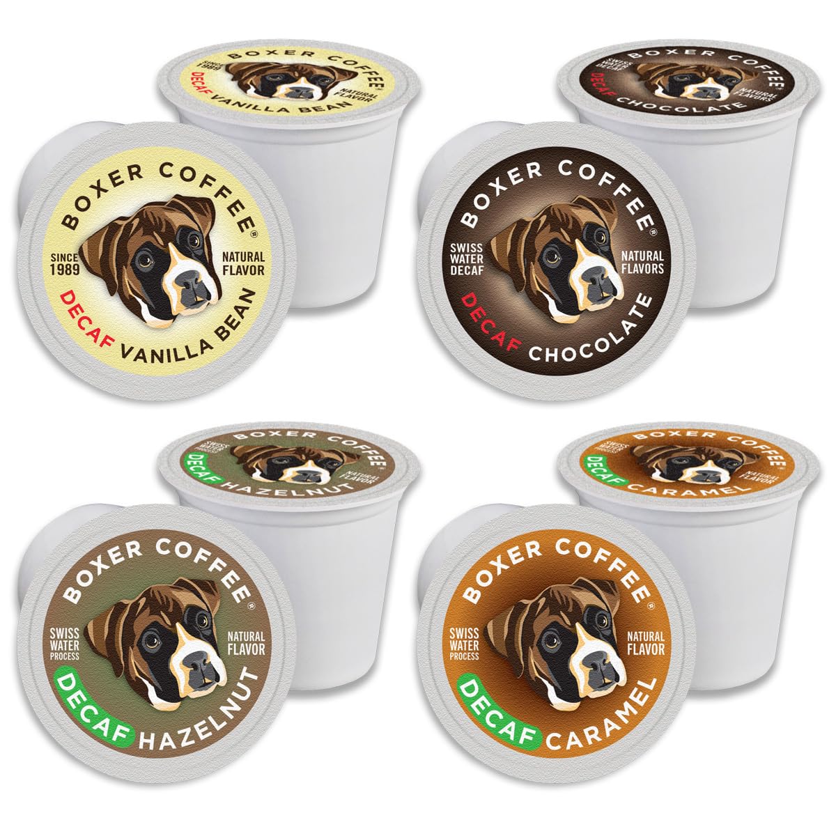 Boxer-Coffee-Swiss-Water-Decaf-Cozy-Classics-Variety-Naturally-Flavored-Pods-compatible-with-2187