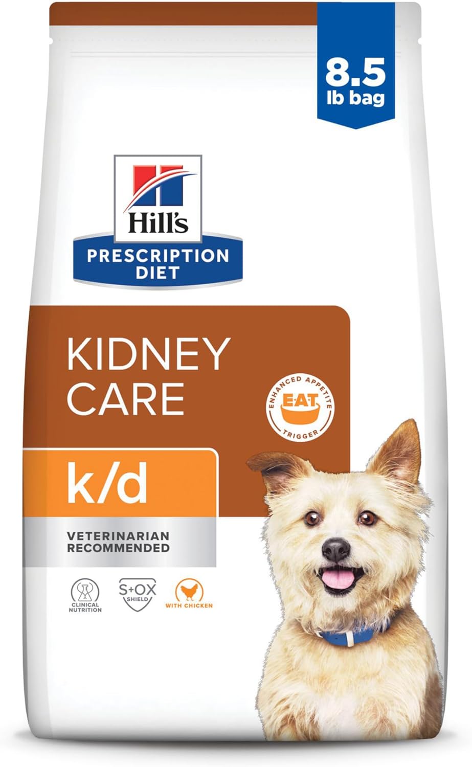 Hill's-Prescription-Diet-k/d-Kidney-Care-Dry-Dog-Food,-Chicken,-8.5-lb.-Bag-2158
