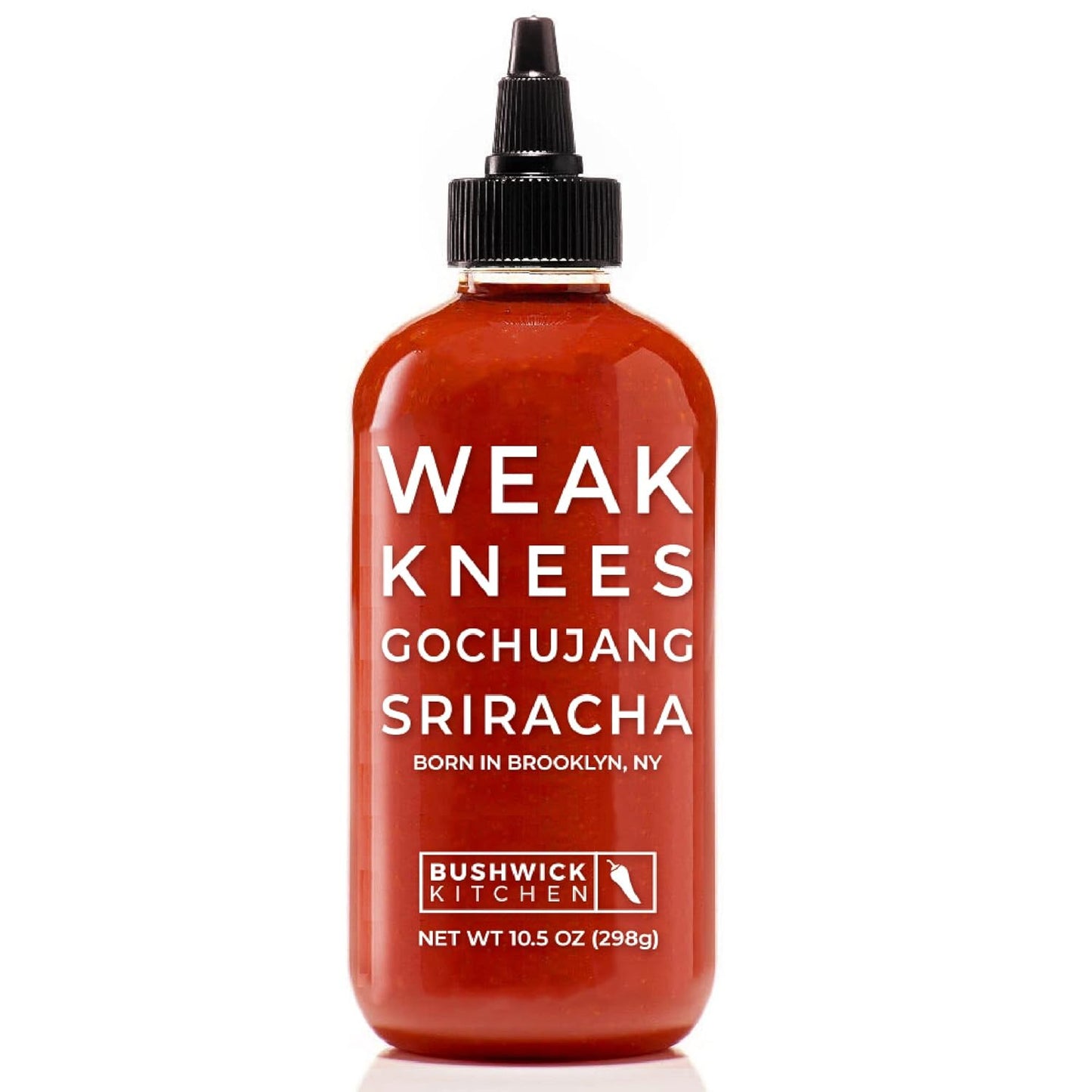 Weak-Knees-Gochujang-Sriracha-Hot-Sauce,-3757