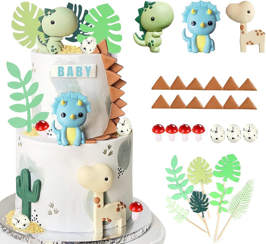 Baby-Dinosaur-Cake-Toppers-Dinosaur-Cake-Decorations-2726