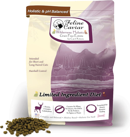 Feline-Caviar-Dry-Cat-Food---Leaping-Spirit:-Venison-&-Split---Limited-Grain190