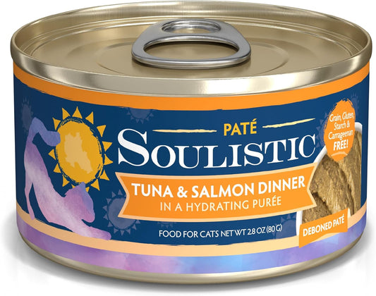 Soulistic-Paté,-Tuna-and-Salmon-Dinner-in-a-Hydrating-Purée,-2.8oz-Pack-12--353