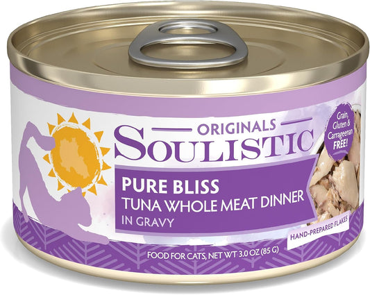 Soulistic-Originals-Wet-Cat-Food,-Pure-Bliss-Tuna-Whole-Meat-Dinner-in-Gravy,-532