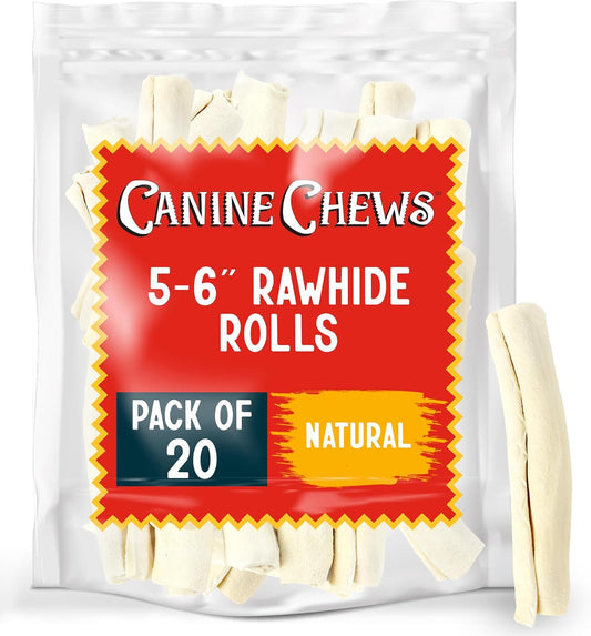 5-6"-Dog-Rawhide-Retriever-Rolls---Pack-of-1520