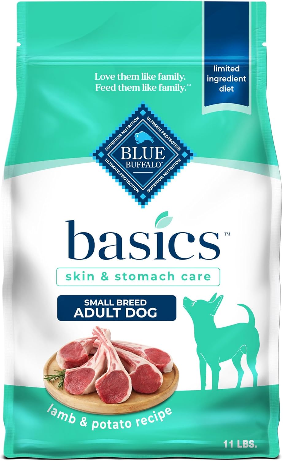 Blue-Buffalo-Basics-Skin-&-Stomach-Care,-alimento-seco-2498
