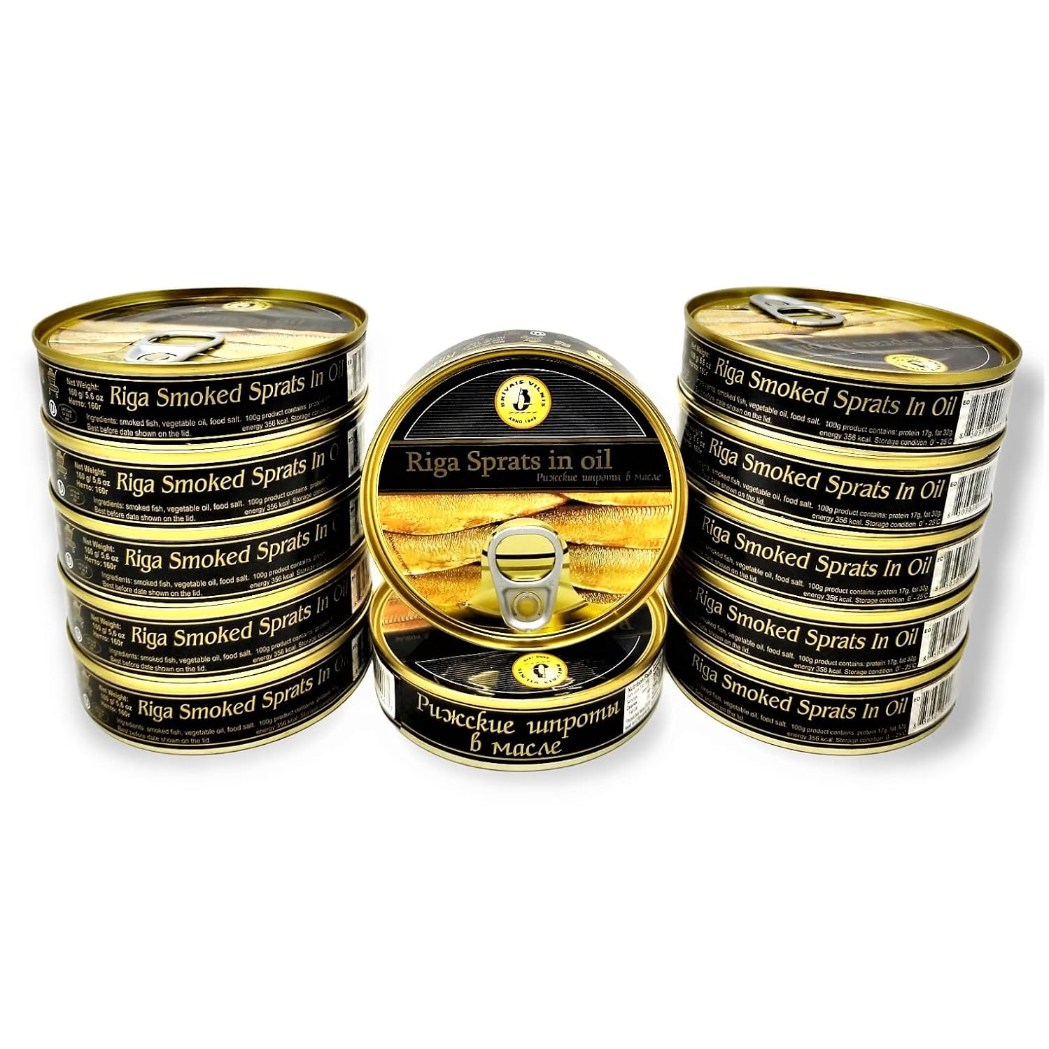 Brivais-Vilnis-Riga-Smoked-Sprats-in-Oil-5.6-oz---Pack-of-12-471