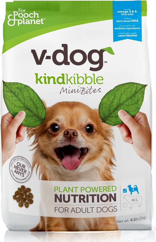 V-dog-Vegan-Mini-Kibble-Dry-Dog-Food-(4.5-LB)-Small-Breed-Dogs-|-2128