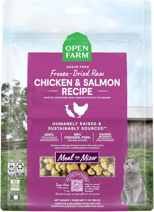 Open-Farm,-Freeze-Dried-Raw-Cat-Food,-Complete-Meal-Morsels-or-Treats-0.92-Organs1263