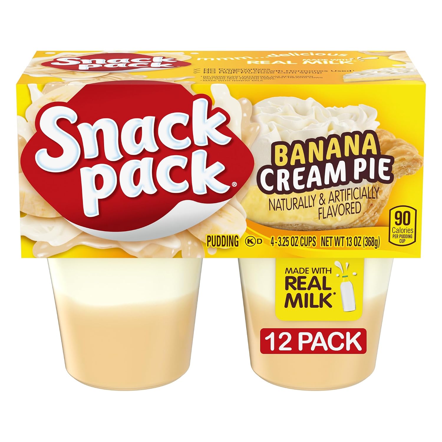 Snack-Pack-Banana-Cream-Pie-Flavored-Pudding-Cups,-3.25-oz.,-4-Count--(Pack-of-12)--312
