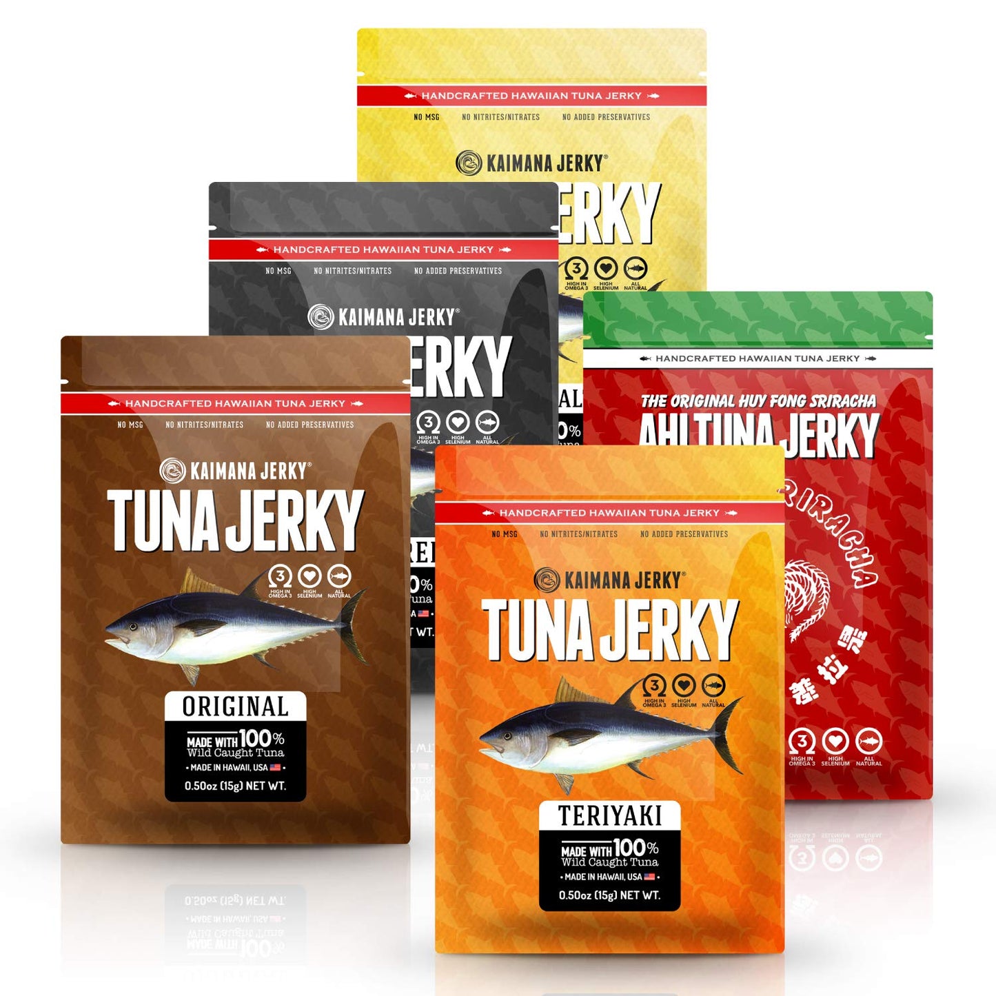 Kaimana-Ahi-Tuna-Jerky-Sampler-Bundle-|-All-Natural-Wild-Caught--|-5-Pk-A-131
