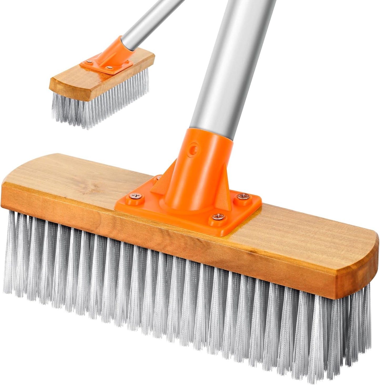 Stainless-Steel-Deck-Scrub-Brush-with-Long-Handle,-Heavy-Duty-3110