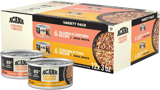 ACANA-Chunks-in-Broth-Wet-Cat-Food-Variety-Pack:-Salmon-&-Chicken-+-1129