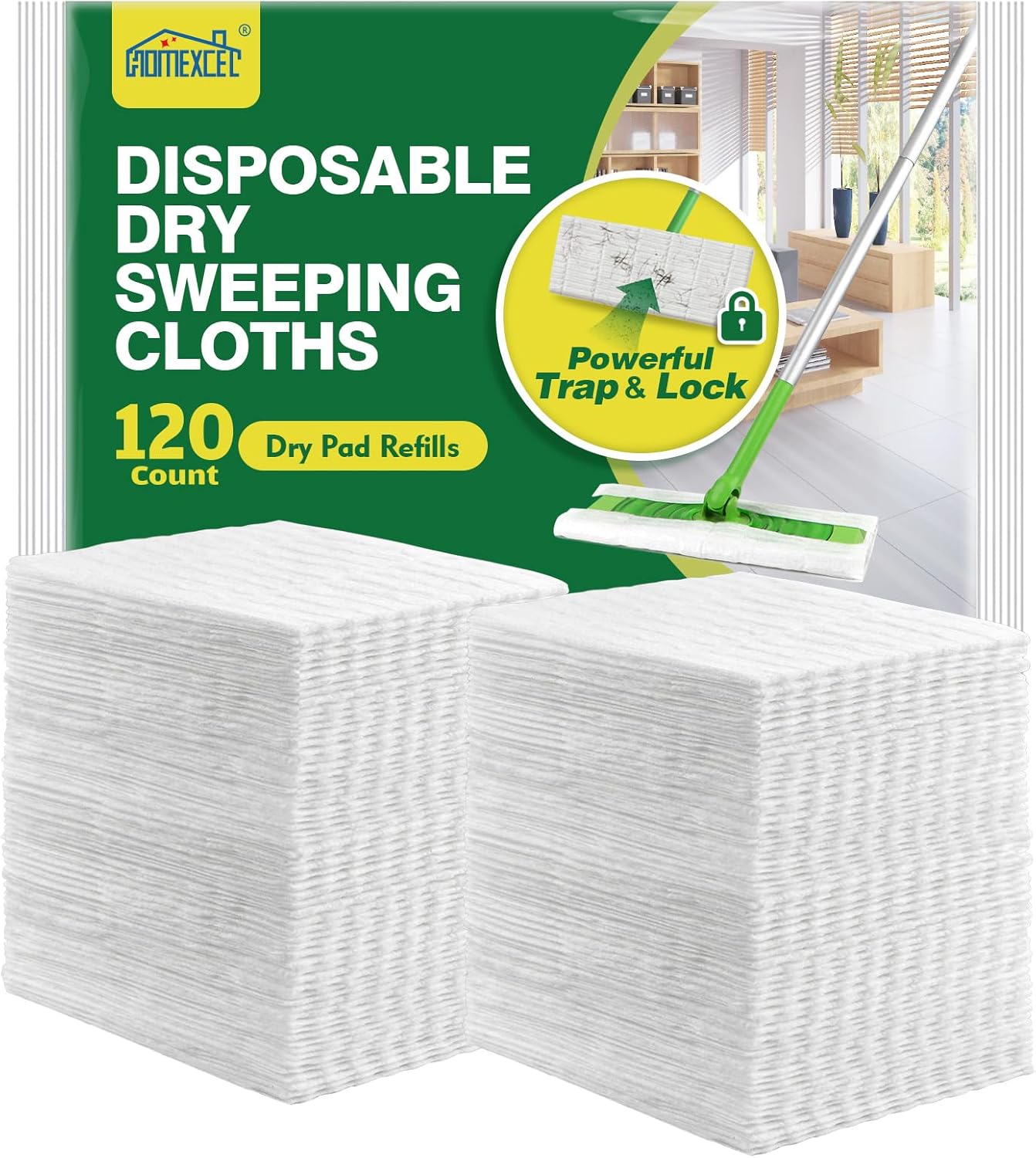 HOMEXCEL-Dry-Sweeping-Cloths-Pads-Compatible-with-Swiffer-Sweeper--Disposable-3927