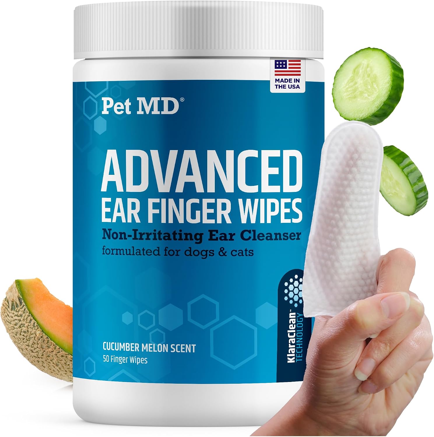 Pet-MD-Advanced-Ear-Finger-Wipes-for-Dogs-&-Cats---Cucumber-Melon-1423