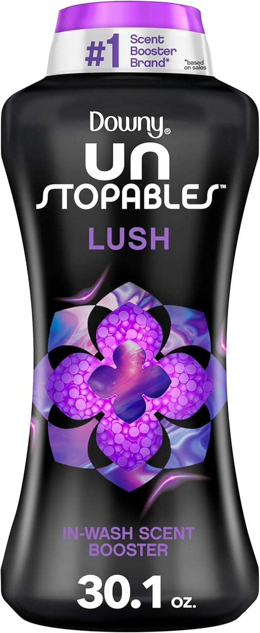 Downy-Unstopables-In-Wash-Laundry-Scent-Booster-Beads,-Lush,-30.1-oz-3594