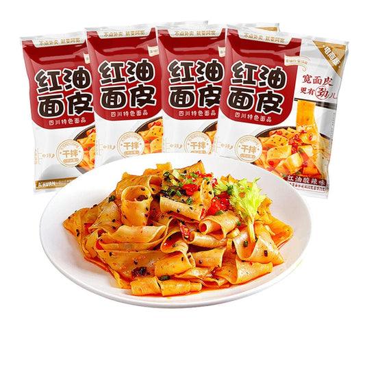 Paquete-de-4-fideos-picantes,-aceite-de-chile-Chongqing,-fideos--anchos-31