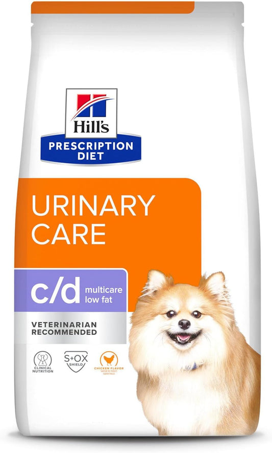 Hill's-Prescription-Diet-c/d-Multicare-Low-Fat-Dry-Dog-Food,-27.5lb-----817