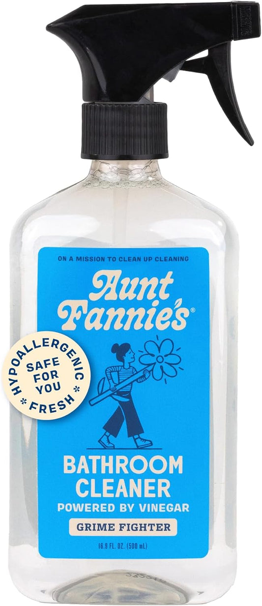 Aunt-Fannie's-All-Purpose-Bathroom-Cleaner-Vinegar-Spray-for-Shower,-Tub,-Toilet,-Tile,-Sink-and-460