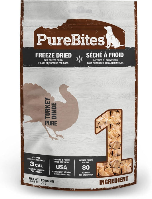 PureBites-Golosinas-liofilizadas-para-perros-de-pavo,-1-ingrediente,-1823