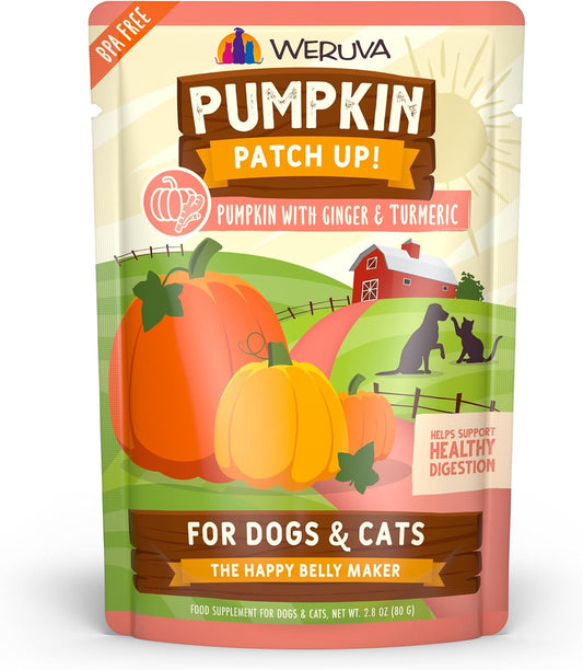 Weruva-Pumpkin-Patch-Up!,-Pumpkin-with-Ginger-&-Turmeric-for-Dogs-&-Cats,-939