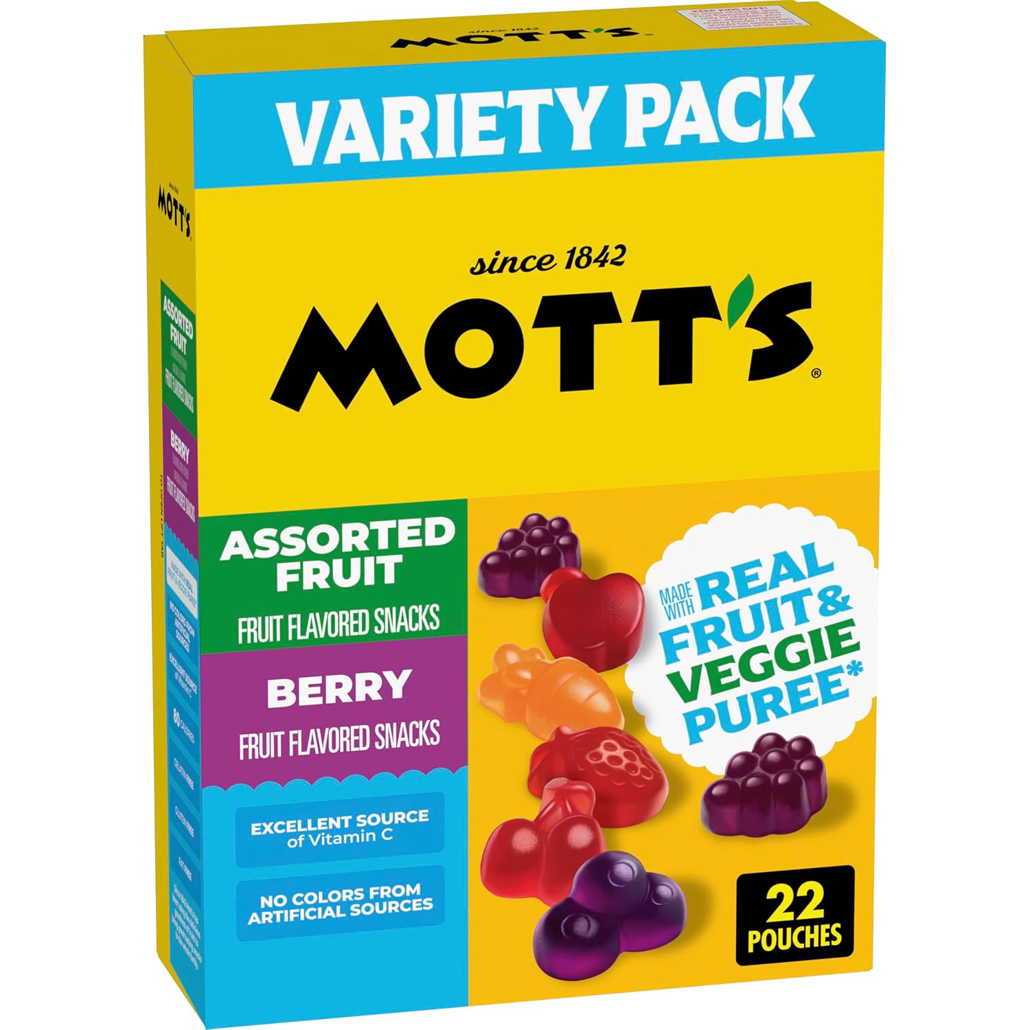 Mott's-Assorted-Fruit-Flavored-Snacks,-Made-with-Real-Fruit-Puree-(22--Pack)----2105