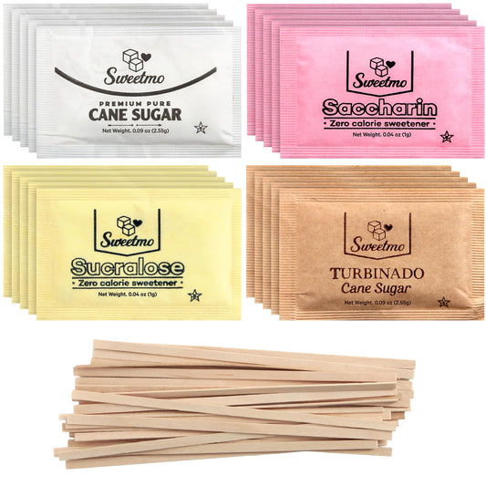 Sweetmo-Sugar-Packets-Variety-Pack---Sucralose,-Raw-Sugar,-Saccharin,-Cane-Sugar-Wooden---2092