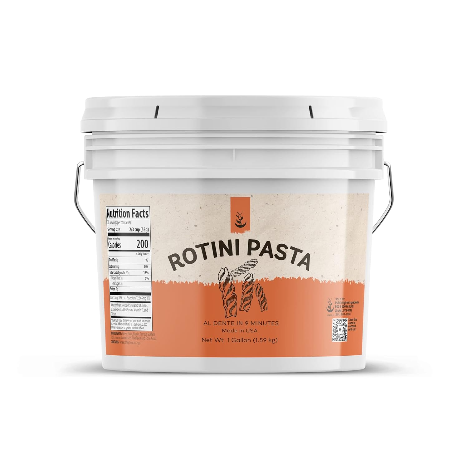 Pure-Original-Ingredients-Rotini-Pasta-(1-Gallon)-Classic-588