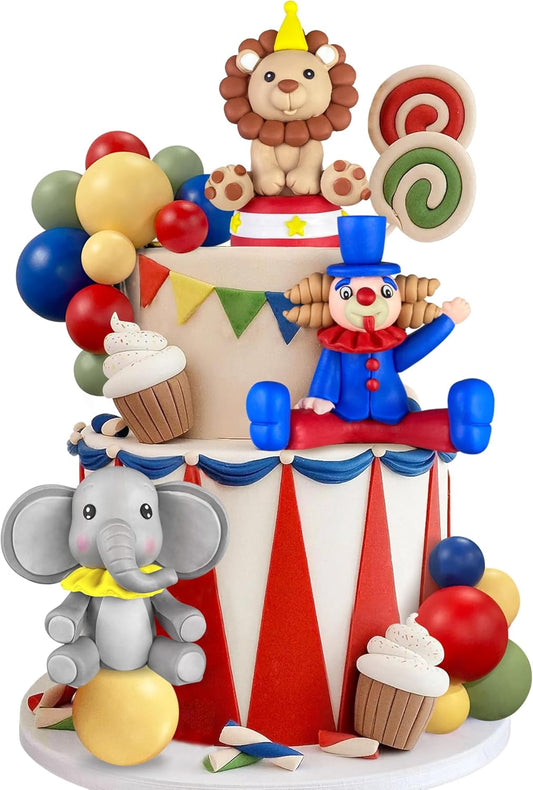 19-PCS-Circus-Cake-Decoration-Circus-Birthday-2426