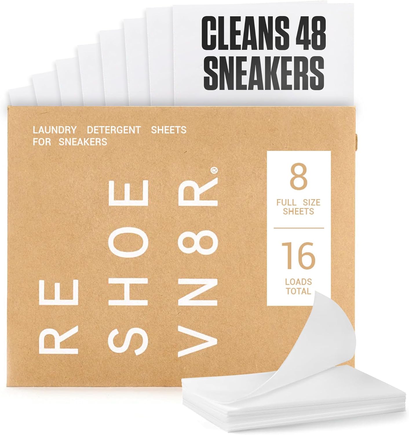 RESHOEVN8R-Shoe-Wash-Detergent-Sneaker-Laundry-Sheets-–-16-Loads,-Cleans-48-602