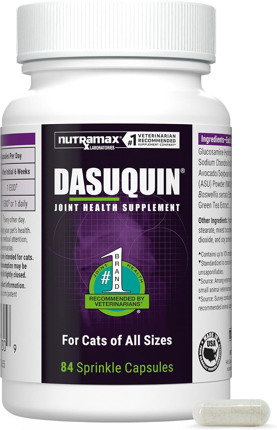 Nutramax-Laboratories-Dasuquin-Joint-Health-Supplement-for-Cats---With-Glucosamine,-Chondroitin,-ASU,-1665
